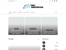 Tablet Screenshot of erichuntington.com